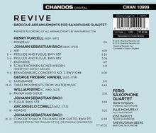 Ferio Saxophone Quartet - Revive, CD