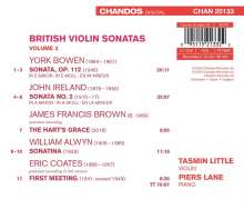 Tasmin Little &amp; Piers Lane - British Violin Sonatas Vol.3, CD