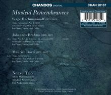 Neave Trio - Musical Remembrances, CD