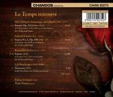 Elena Urioste &amp; Tom Poster - Le Temps retrouve, CD