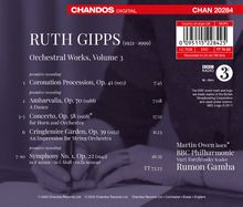 Ruth Gipps (1921-1999): Symphonie Nr.1 f-moll op.22, CD