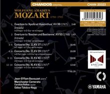 Wolfgang Amadeus Mozart (1756-1791): Klavierkonzerte Nr.1-4, CD