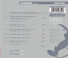 Titel: Fryderyk Franciszek Chopin. Werke: Polonaise, Rondeau, Variations brillantes, Trois Mazurkas, Sonata. Künstler: Louis Lortie, Truls Mørk.