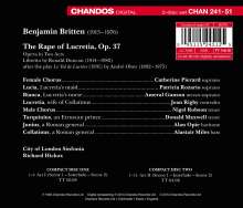 Benjamin Britten (1913-1976): The Rape of Lucretia, 2 CDs