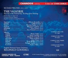 Richard Wagner (1813-1883): Die Walküre (in engl.Spr.), 4 CDs