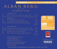 Alban Berg (1885-1935): Orchesterwerke, 2 Super Audio CDs