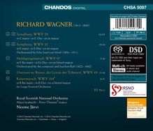Richard Wagner (1813-1883): Symphonien C-Dur &amp; E-Dur, Super Audio CD