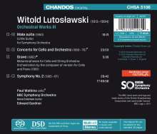 Witold Lutoslawski (1913-1994): Orchesterwerke Vol.3, Super Audio CD