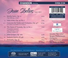 Jean Sibelius (1865-1957): Violinkonzert op.47, Super Audio CD