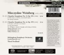 Mieczyslaw Weinberg (1919-1996): Kammersymphonien Nr. 3 &amp; 4, Super Audio CD