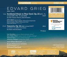 Edvard Grieg (1843-1907): Bühnenmusik zu Peer Gynt, Super Audio CD