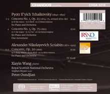 Peter Iljitsch Tschaikowsky (1840-1893): Klavierkonzerte Nr.1 &amp; 3, Super Audio CD