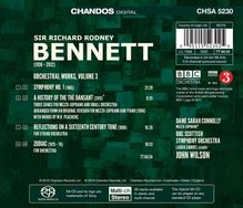 Richard Rodney Bennett (1936-2012): Orchesterwerke Vol.3, Super Audio CD