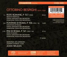 Ottorino Respighi (1879-1936): Fontane di Roma, Super Audio CD