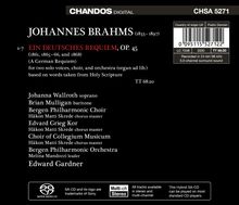 Johannes Brahms (1833-1897): Brahms: Ein deutsches Requiem, Super Audio CD