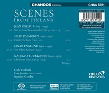 CHANDOS DIGITAL SCENES FROM FINLAND. Werke von Sibelius, Palmgren, Englund, Tuukkanen. Oulu Sinfonia.
