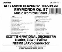 Alexander Glasunow (1865-1936): Raymonda - Ballett op.57 (Ausz.), CD