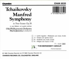 Peter Iljitsch Tschaikowsky (1840-1893): Manfred-Symphonie op.58, CD