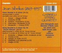 Jean Sibelius (1865-1957): Streichquartett op.56 "Voces intimae", CD