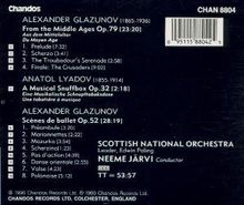 Alexander Glasunow (1865-1936): Scenes de Ballet op.52, CD