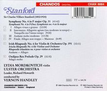 Charles Villiers Stanford (1852-1924): Symphonie Nr.4, CD