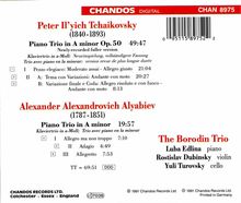 Alexander Alyabiev (1787-1851): Klaviertrio a-moll, CD
