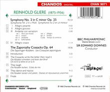 Reinhold Gliere (1875-1956): Symphonie Nr.2, CD