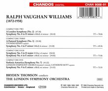 Ralph Vaughan Williams (1872-1958): Symphonien Nr.1-9, 5 CDs