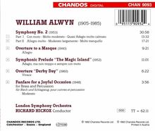 William Alwyn (1905-1985): Symphonie Nr.2, CD