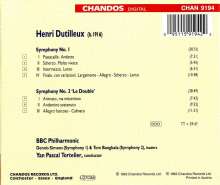 Henri Dutilleux (1916-2013): Symphonien Nr.1 &amp; 2, CD