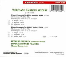 Wolfgang Amadeus Mozart (1756-1791): Klavierkonzerte Nr.12 &amp; 19, CD