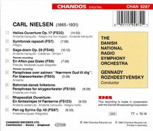 Carl Nielsen (1865-1931): Orchesterstücke, CD