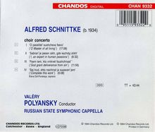 Alfred Schnittke (1934-1998): Konzert für Chor, CD