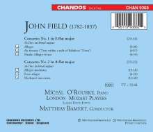 John Field (1782-1837): Klavierkonzerte Nr.1 &amp; 2, CD