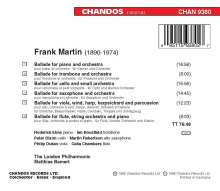 Frank Martin (1890-1974): Balladen, CD