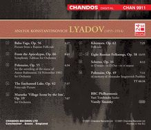 Anatoly Liadow (1855-1914): Orchesterstücke, CD