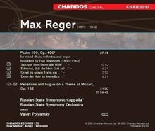 Max Reger (1873-1916): Mozart-Variationen op.132, CD