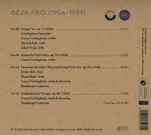 Geza Frid (1904-1989): Kammermusik, CD