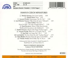 Famous Czech Miniatures, CD