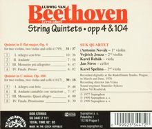 Ludwig van Beethoven (1770-1827): Streichquintette op.4 &amp; 104, CD