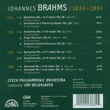 Johannes Brahms (1833-1897): Symphonien Nr.1-4, 4 CDs