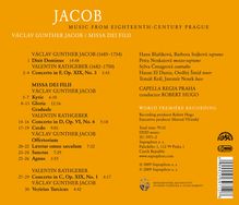 Vaclav Gunther Jacob (1685-1734): Missa Dei Filii (1725), CD