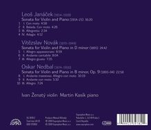 Leos Janacek (1854-1928): Sonate für Violine &amp; Klavier, CD