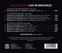 Ivan Moravec - Live in Brussels, CD