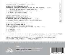 Svjatoslav Richter spielt Klavierkonzerte, CD