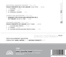 David Oistrach spielt Violinkonzerte, CD