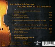 Antonin Dvorak (1841-1904): Sämtliche Werke für Cello &amp; Orchester, 2 CDs