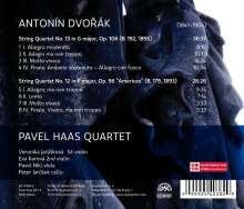 Antonin Dvorak (1841-1904): Streichquartette Nr.12 &amp; 13, CD