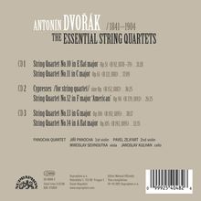 Antonin Dvorak (1841-1904): Streichquartette Nr.10-14, 3 CDs