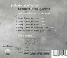 Sofia Gubaidulina (geb. 1931): Sämtliche Werke für Streichquartett, CD